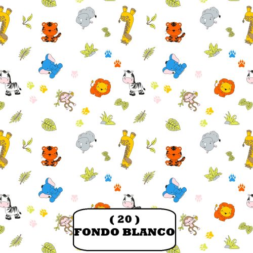 Tela Popelina Estampada